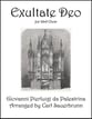 Exultate Deo SSA choral sheet music cover